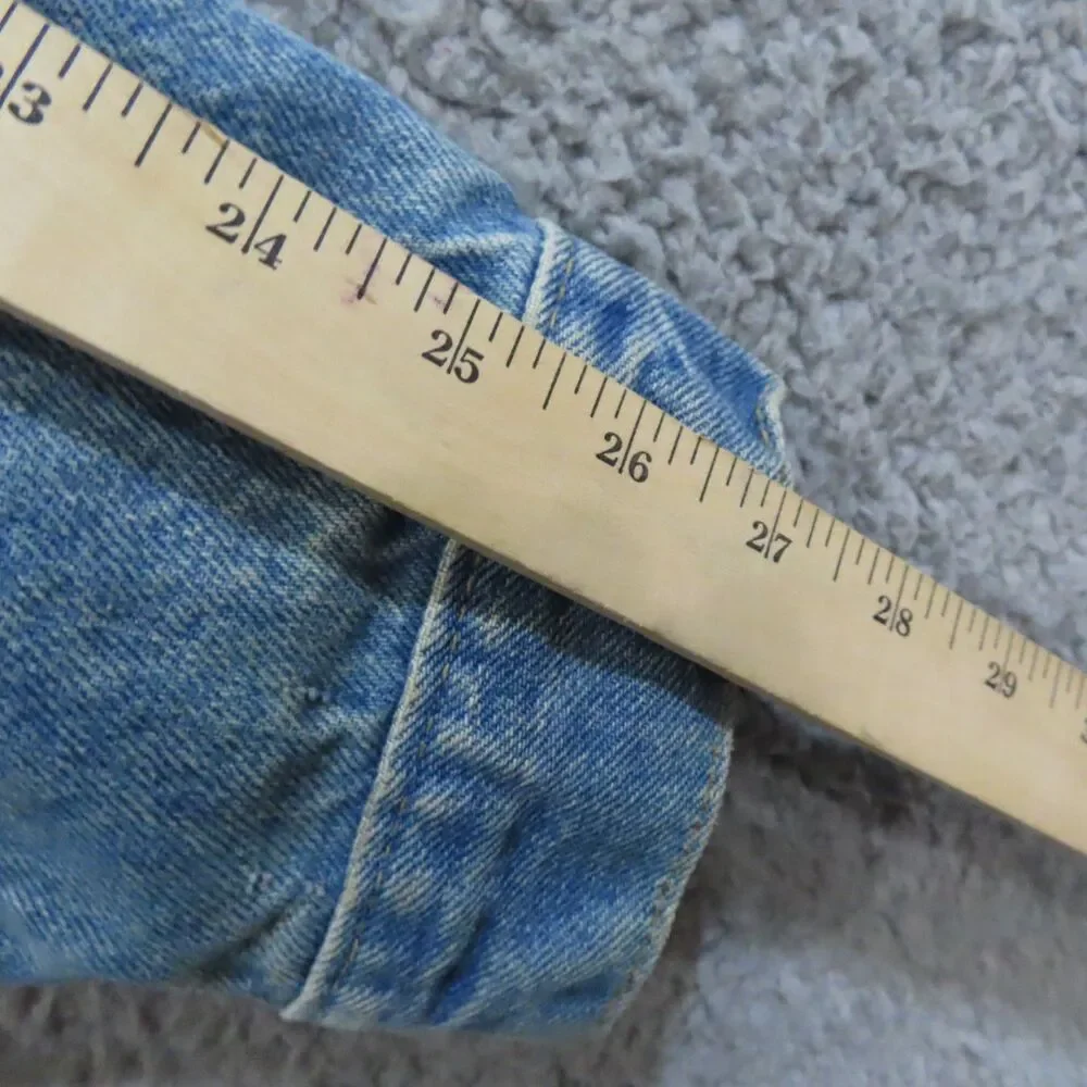 Vintage Levi's 80s/90s Trucker Denim Jacket Coat MADE IN USA Model 70507 0214 XL - Picture 11 of 12